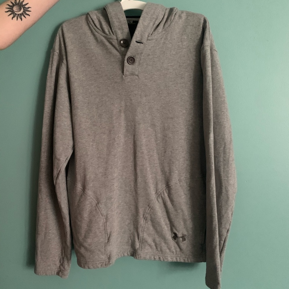Henley style Under Armour sweatshirt